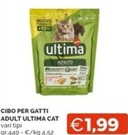 Mercatò Ultima cibo per gatti adult offerta