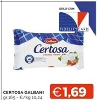 Mercatò Galbani certosa offerta
