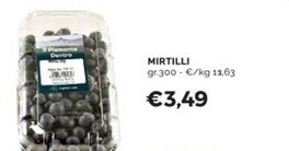 Mercatò Mirtilli offerta