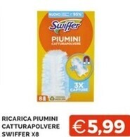 Mercatò Swiffer ricarica piumini catturapolvere x8 offerta