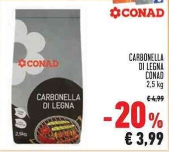 Conad CARBONELLA DI LEGNA CONAD 2,5 kg offerta