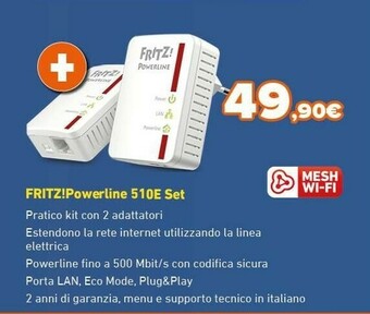Expert Fritz Powerline 510E Set offerta