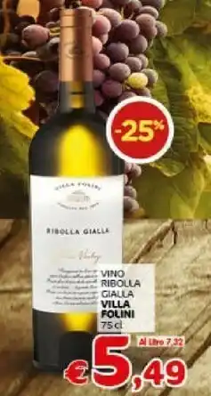 Villa Folini Ribolla Gialla 750ml