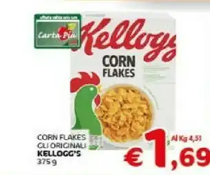 Crai Kellogg's - Corn Flakes 375 G(ml) offerta