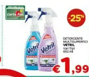 Vetril Detergente Multisuperfici 650ml