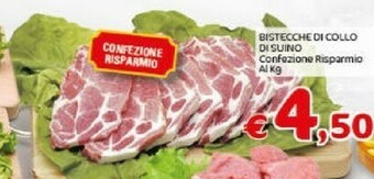 Crai Bistecche Di Collo Di Suino offerta