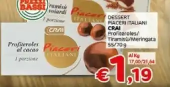 Crai Crai - Tiramisu Piaceri Italiani offerta