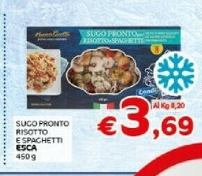 Crai ESCA - Super Pronto Per Risotto E Spaghetti 450 G(ml) offerta