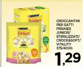 Despar Purina Friskies Croccantini Per Gatti Junior offerta