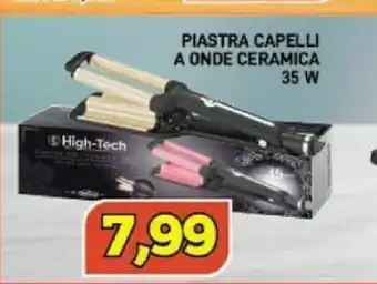 Maury's High-tech Piastra Capelli A Onde Ceramica 35 W offerta