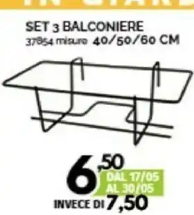Set 3 Balconiere