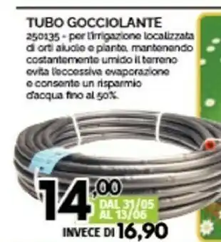 Tubo Gocciolante