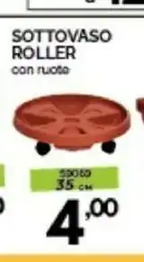 Orizzonte Sottovaso Roller Con Ruote offerta