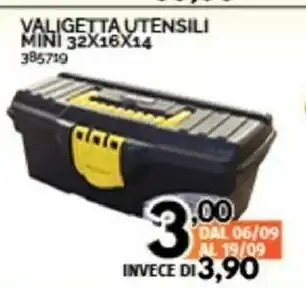 Orizzonte Valigetta Utensili Mini 32x16x14 offerta