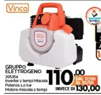 Vinco Gruppo Elettrogeno