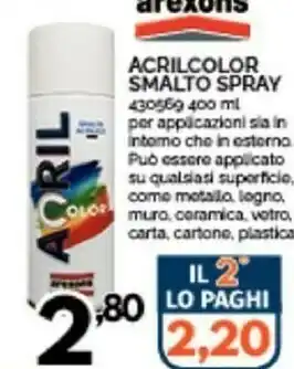 Orizzonte Acrilcolor Smalto Spray offerta