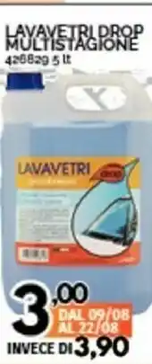Orizzonte Lavavetri Drop Multistagione offerta
