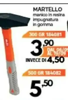 Martello Manico In Resina Impugnatura In Gomma