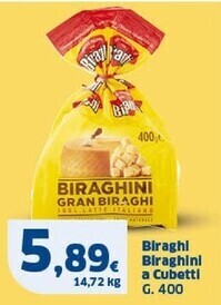 Sigma Biraghi biraghini a cubetti offerta