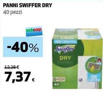 Coop PANNI SWIFFER DRY 40 pezzi offerta