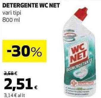 Coop DETERGENTE WC NET vari tipi 800 ml offerta