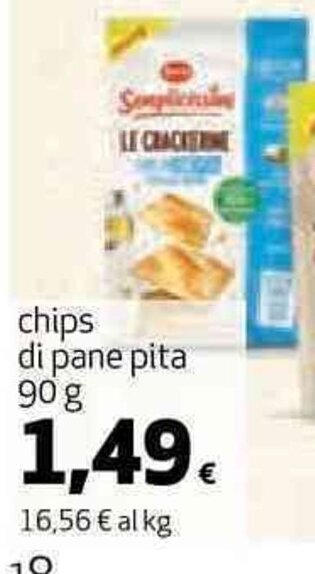 chips di pane pita 90 g
