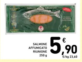 Spazio Conad SALMONE AFFUMICATO RIUNIONE 250 g offerta