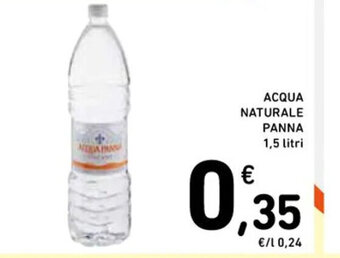 Spazio Conad ACQUA NATURALE PANNA 1,5 litri offerta