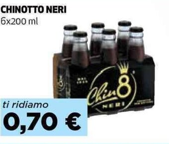 Coop CHINOTTO NERI 6x200 ml offerta