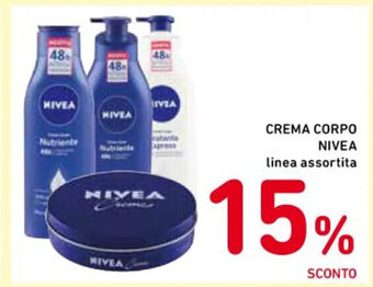 Spazio Conad CREMA CORPO NIVEA linea assortita offerta