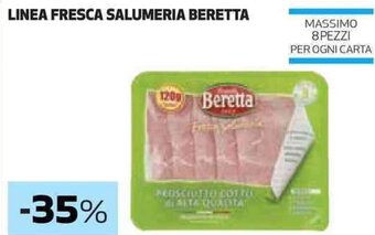 Coop LINEA FRESCA SALUMERIA BERETTA offerta