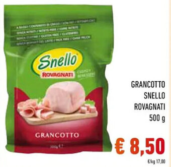 Spazio Conad GRANCOTTO SNELLO ROVAGNATI 500 g offerta