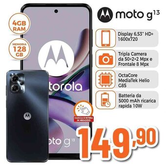 Expert MOTOROLA moto g¹³ offerta