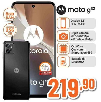 Expert MOTOROLA moto g³² offerta