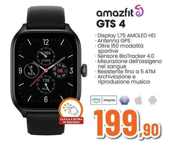 Expert Amazfit GTS 4 offerta