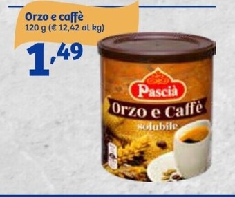 In'S Mercato Pascià orzo e caffe offerta