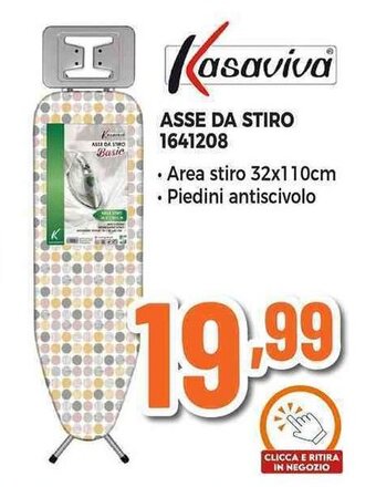 Expert KASAVIVA ASSE DA STIRO 1641208 offerta
