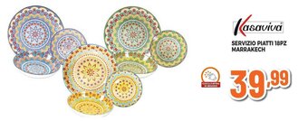 Expert Kasaviva SERVIZIO PIATTI 18PZ MARRAKECH offerta