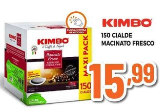 Expert KIMBO 150 CIALDE MACINATO FRESCO offerta