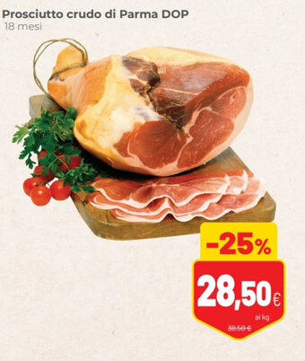 Coop Prosciutto crudo di Parma DOP 18 mesi offerta