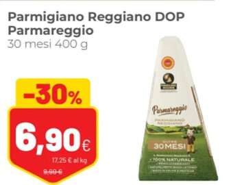 Coop Parmigiano Reggiano DOP Parmareggio 30 mesi 400 g offerta