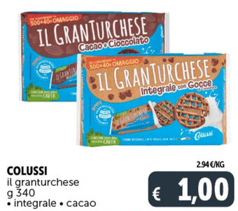 Deco Supermercati COLUSSI il granturchese g 340 offerta