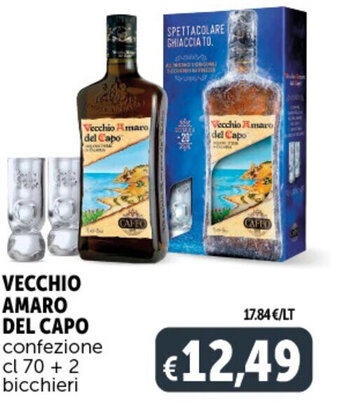 Deco Supermercati VECCHIO AMARO DEL CAPO confezione cl 70+2 offerta