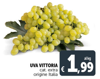 Deco Supermercati UVA VITTORIA cat. extra origine Italia offerta