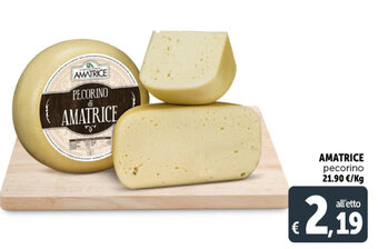 Deco Supermercati AMATRICE pecorino offerta