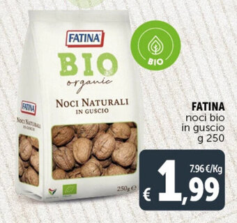 Deco Supermercati FATINA noci bio in guscio g 250 offerta