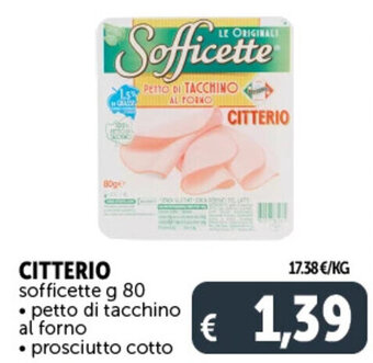 Deco Supermercati CITTERIO sofficette g 80 offerta