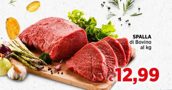 Coop SPALLA di Bovino al kg offerta