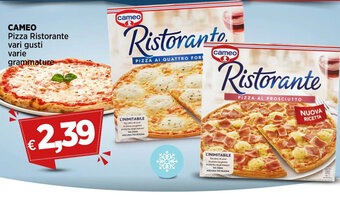 Coop CAMEO Pizza Ristorante vari gusti offerta