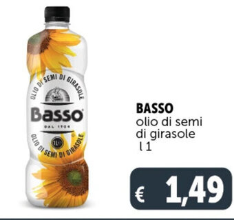Deco Supermercati BASSO olio di semi di girasole l 1 offerta